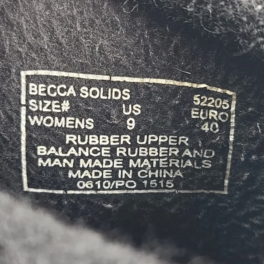 Bogs women black